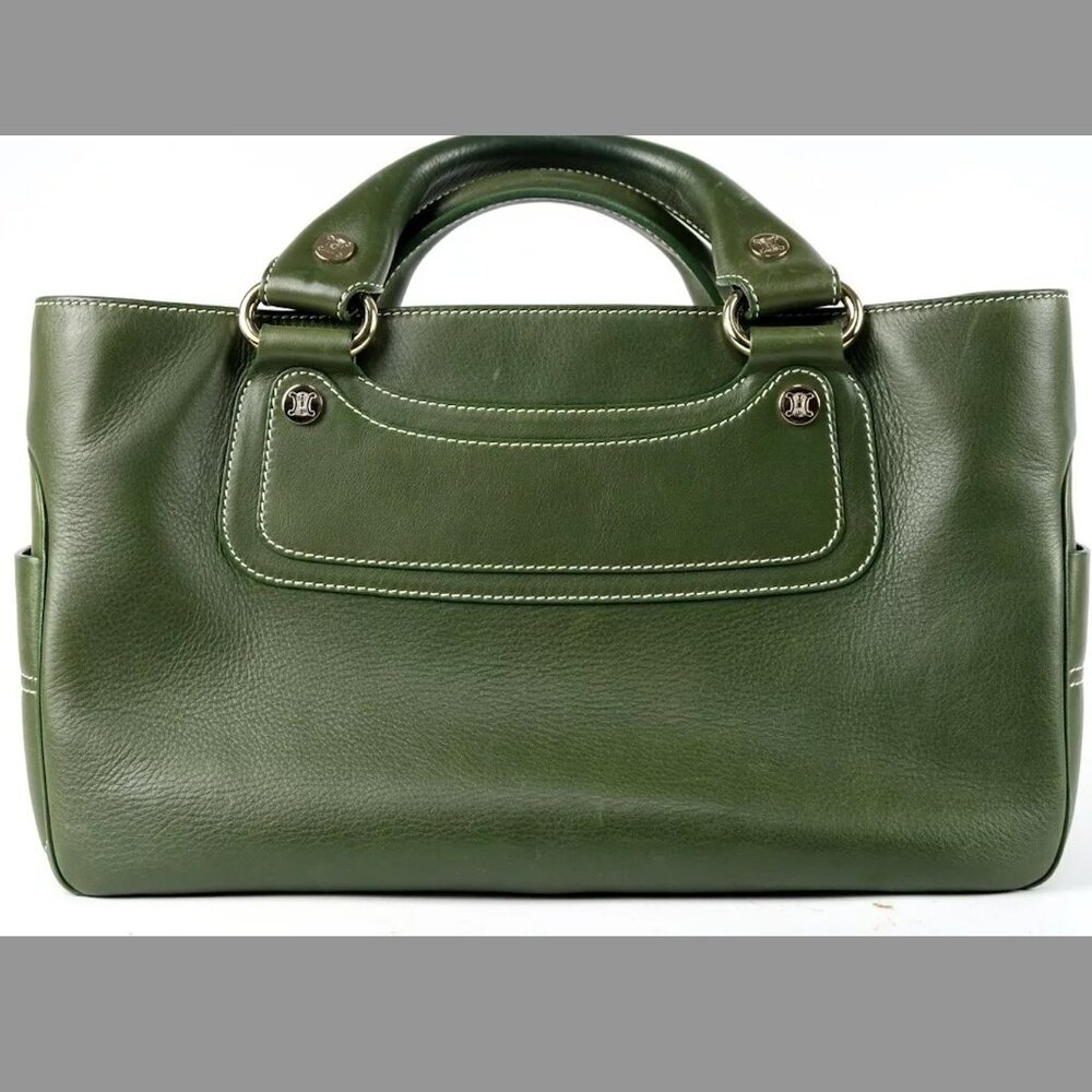 Vintage Green Celine Boogie Bag